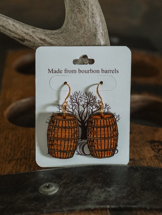 Barrel Stave Earrings